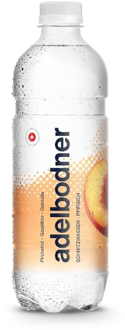 Adelbodner Schnitzwasser Pfirsich 4x6er