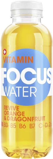 FocusWater Revive Orange & Drachenfrucht