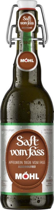 Möhl Saft vom Fass Bügel alkoholfrei