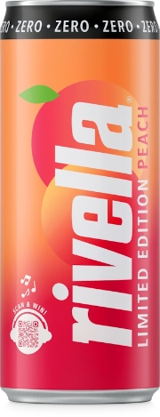 Rivella Peach Zero Limited Edition Dose